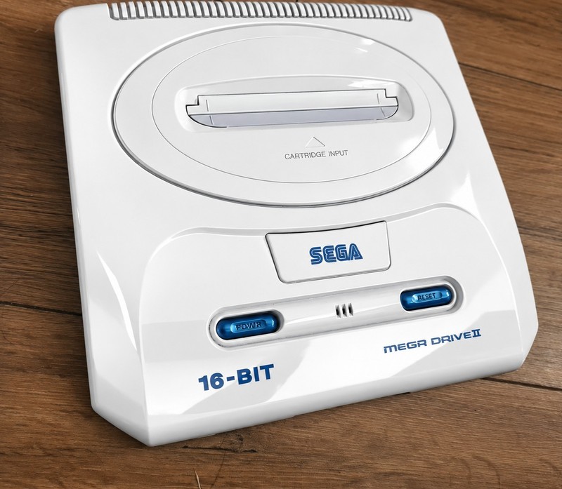 Sega Mega Drive II 2 Console Only Tested Working Retro Gaming VGC PAL White