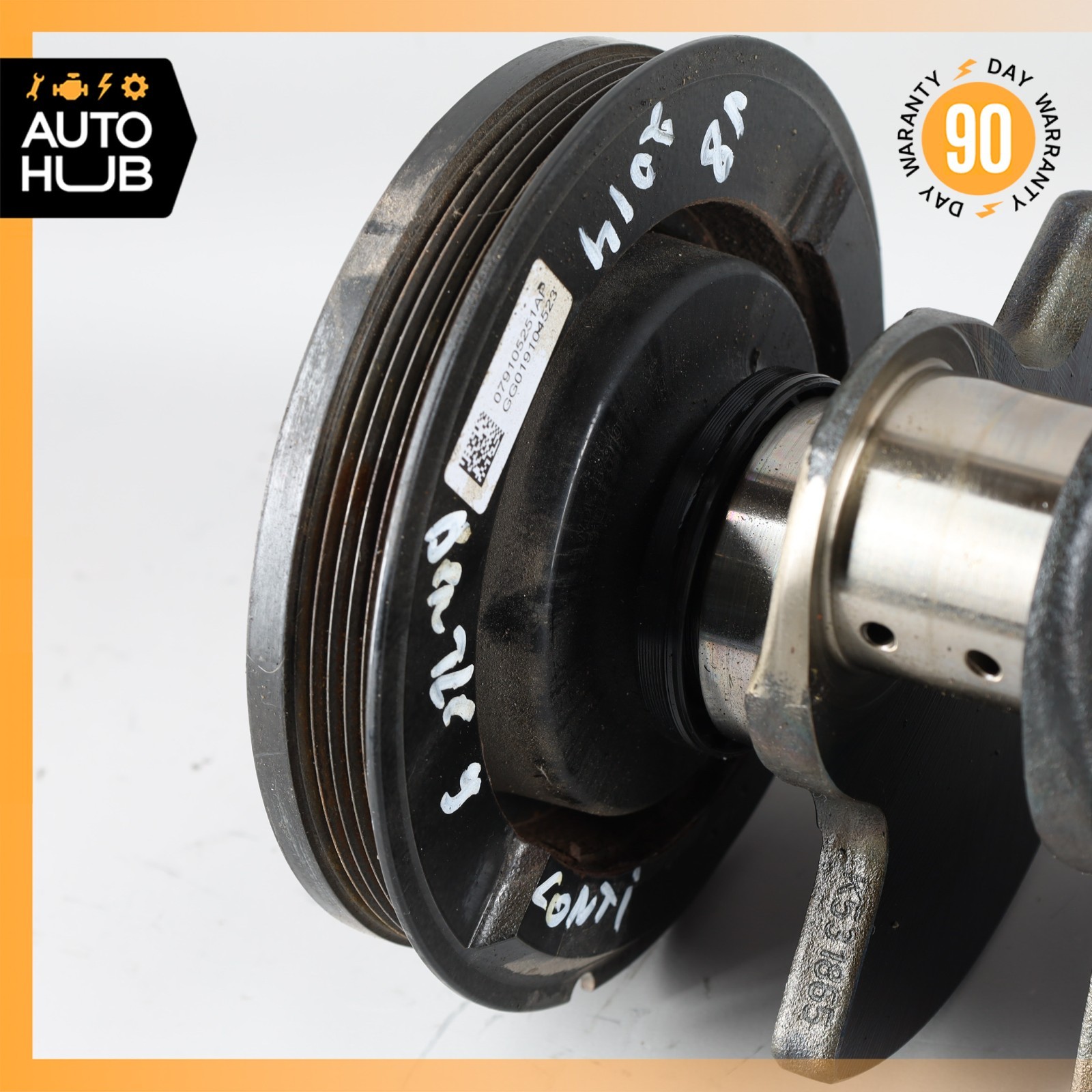 Bentley Continental GTC / S8 4.0L V8 Engine Motor Crankshaft 079105101CN OEM 32k