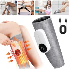 1PC Leg Massager Air Compression for Circulation Calf Knee Arm 3 Modes w/ Heat