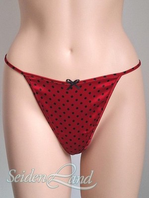 String AVORIO mit Seide von Cotton Club weiß oder rot Abverkauf