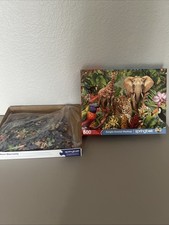 Springbok 500 Piece Puzzle  Jungle Animal Mashup  