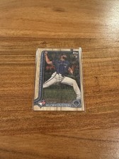 Adam Kloffenstein 2025 Topps Series 2 Wood Variation/25 Rookie RC NRMT+ Toronto