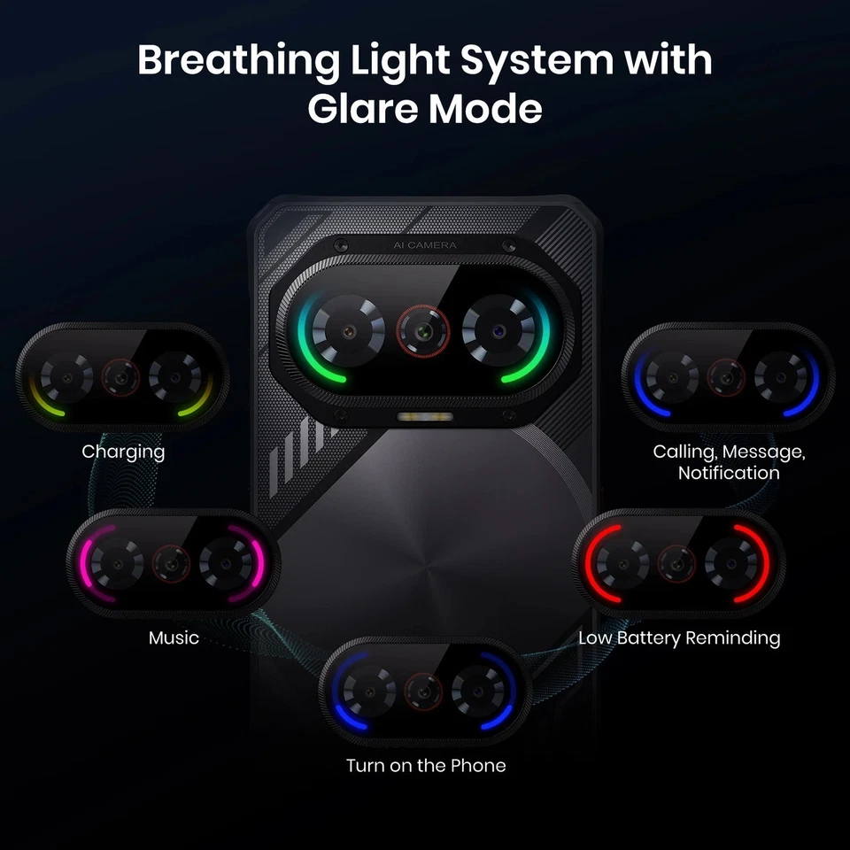 Global Version FOSSiBOT F114  Robust Smartphone16GB+128GB Android 15 5000mAh NFC - Bild 4 von 4