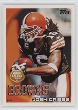 2010 Topps All Pro Team Josh Cribbs #343 2u3