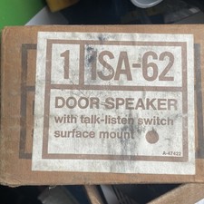 Nutone ISA-62 door Speaker With Talk -listen Switch Surface Mount Intercom