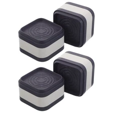  4 Pcs Anti-vibration Mat for Washing Machine Appliance Noise Reducer