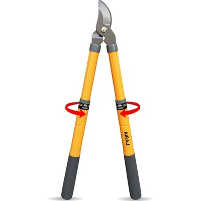 Astschere Teleskop 42-61cm Bypass Gartenschere Schneiden Kohlenstoffstahl