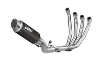 Mivv GP PRO Komplett-Auspuff Inox Schwarz FüR Honda CB 650 R 2019-23