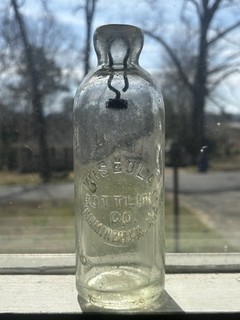 NICE! Wise Ola Bottling Co Hutch Soda Bottle Birmingham Alabama Ala Al Kola Wars