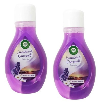 Air Wick Fresh n Up Deo Lufterfrischer Lavendel&Camomile  - 2er Pack je 375 ml