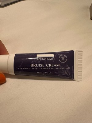 skintensive bruise cream purified vit K + arnica + helenalin extract 1 oz
