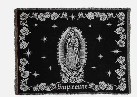 アウトドア寝具 Supreme Virgin Mary Blanket 18 AW Supreme Virgin Mary Blanket Black FW18 Brand New | eBay