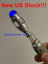 US  10th Doctor Who Metal Tactile Sonic Screwdriver Scalable Replica Collection