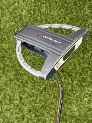 Odyssey Tri-Ball SRT White Steel Right Hand Golf Putter & Super Stroke Grip 34''