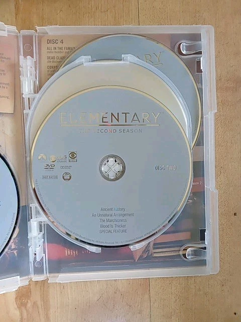 Elementary - Season 2. Jonny Lee Miller. US Import (CBS 6xDVD Slim Box Set 2014) - Image 4 of 4