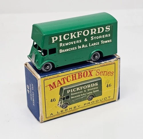 Matchbox Lesney – 46b   Pickford Removal Van   1960    SPW   (ID#592)