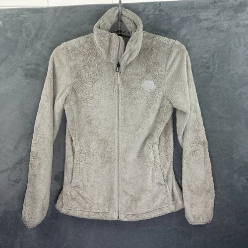 OFF WHITE The North Face Giacca Pile Donna OSITO Panna Off Bianco Taglia XS