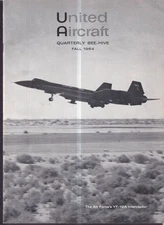 United Aircraft Bee-Hive Fall 1964 YF-12A Interceptor; Aviator Frank Hawks 1929