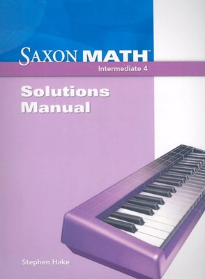 Solution Manual 2008