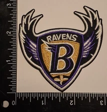 BALTIMORE RAVENS IRON ON PATCH
