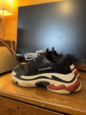 Balenciaga Triple S Black Red | eBay