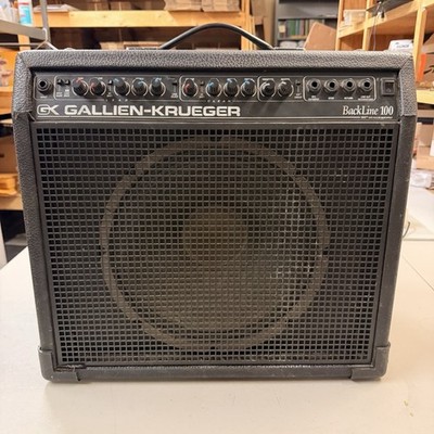 Gallien-Krueger Backline 100 100-Watt Paragon 12'' 2-channel Guitar Amp Works!