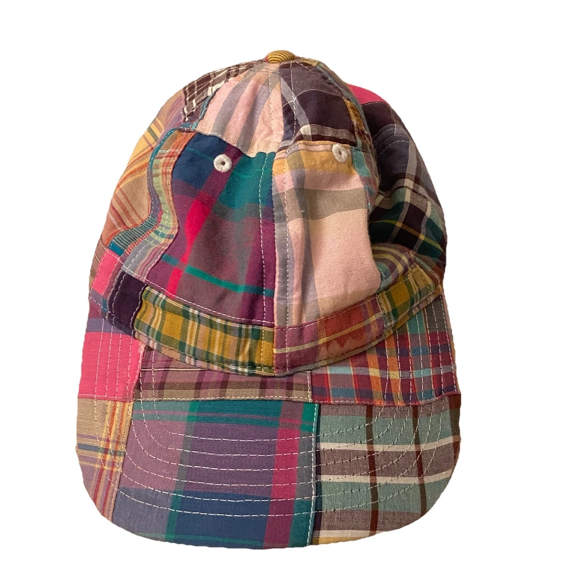 Christopher John Rogers J.Crew Baseball Hat WMNS OS Tan Red Adjustable Sequined J.CREW Baseball Caps Hats for Women for sale | eBay main image 3