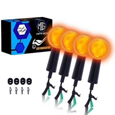 4X LED Blinker Blinkleuchte für Royal Enfield Shotgun & Super Meteor 650