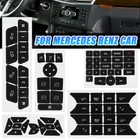Button Repair Kit Window Switch Sticker For Mercedes Benz W204 S204 C204 E350