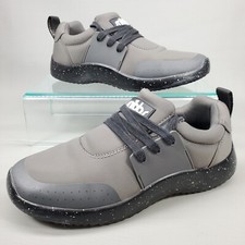 Snibbs Shoes Womens Spacecloud Work Sneakers Slip  Water Resistant Size 7 Gray