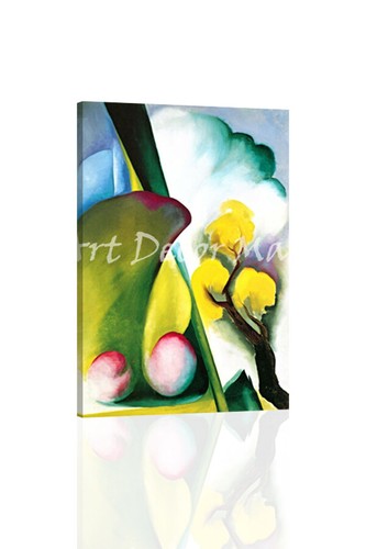 Spring-O'Keeffe - - LEINWAND ODER DRUCK WANDBILD - Bild 1 von 2