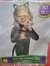 Children's Halloween Costume Cat Accessory Kit Rubies