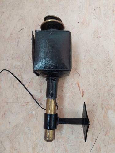 Vintage Old Iron Carriage Street Lamp. Europe Original. S - Picture 11 of 24