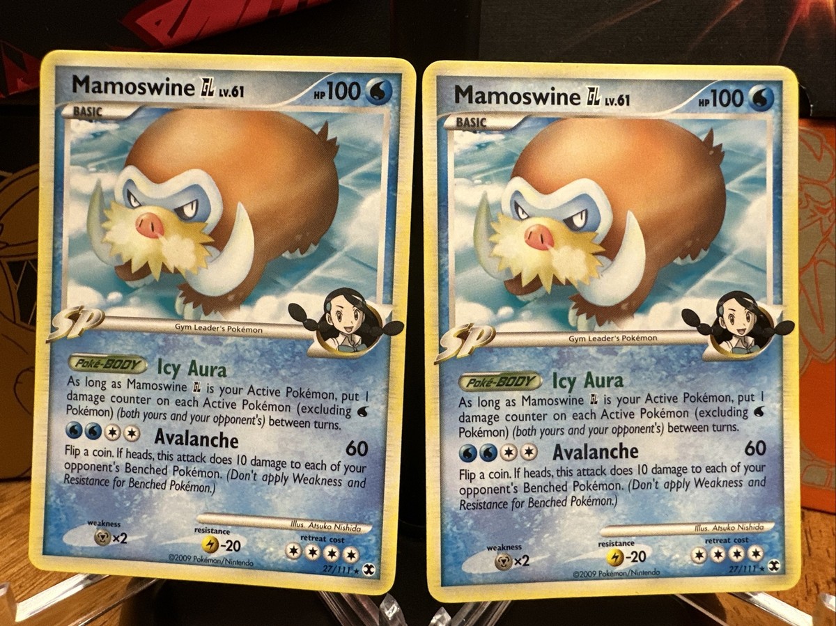 Mamoswine GL 27/111 Rising Rivals SP Non Holo (x1) Gym