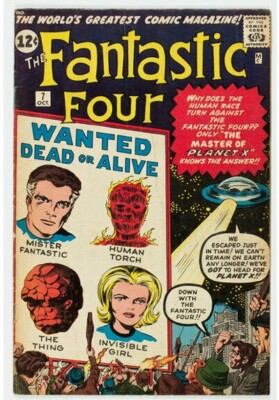 Fantastic Four #7 (Marvel, 1962) Condition: VG. First appearance of Kurrgo. .