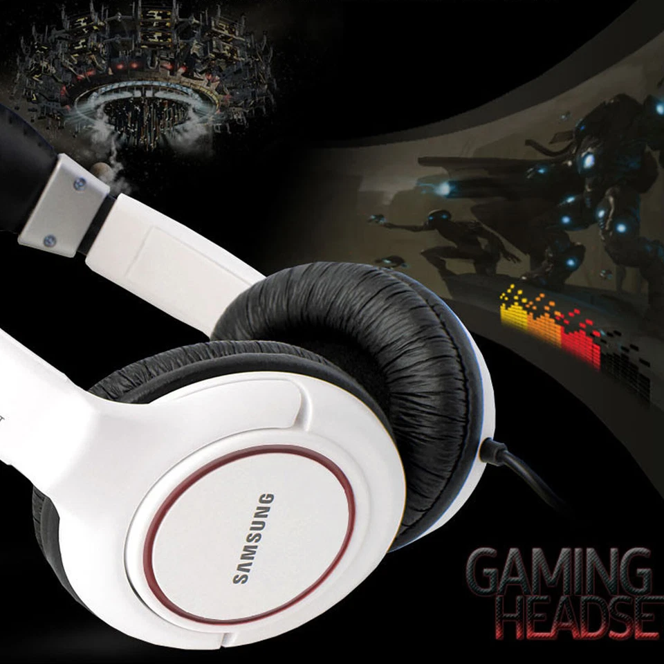 Samsung SHS150UW USB Stereo Headset HiFi Mic Microphone Laptop ps4 Headphone - Image 2 of 4