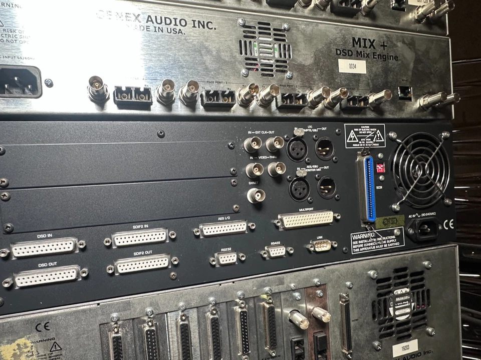 GENEX GX-8500 Master 8-Channel Digital Recorder 24 Bit /192 kHz / DSD - Image 4 of 4