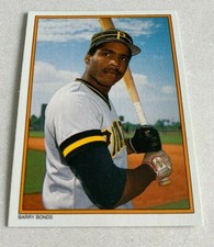 MLB BARRY BONDS Pirates 1987 Topps All-Star ROOKIE RC Baseball Trading CARD #30