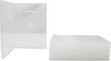  10 DVD Cases   Super Thin 7mm Clear   Holds 1 Disc   Box Set Replacement Size