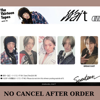 DINO SEVENTEEN The Thirteen Tapes MIXTAPE WAIT Photocard DINO SEVENTEEN The Thirteen Tapes MIXTAPE WAIT Photocard