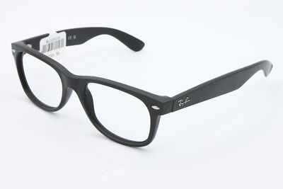without tags  RAY BAN RB 2132  WAYFARER 62230 BLACK AUTHENTIC FRAMES EYE G2U