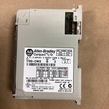 ALLEN BRADLEY OUTPUT MODULE 1769-OW8 8POINT SER B REV 3 COMPACT I/O G33