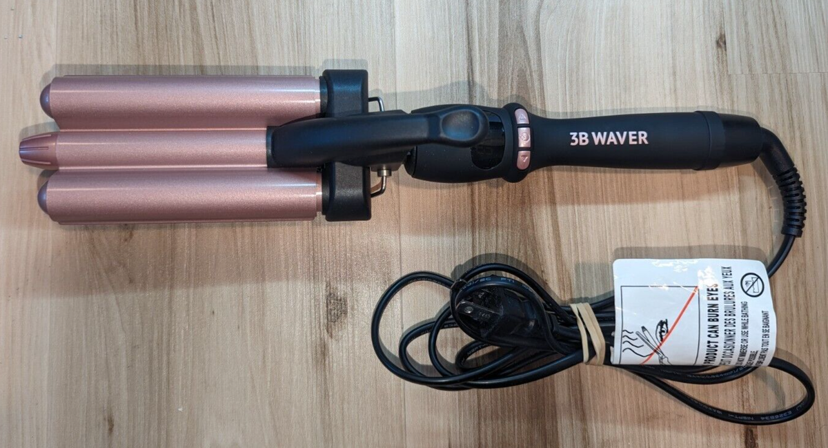 Beachwaver 3B Waver Triple Barrel Curling Iron Rose Color | eBay display picture 1