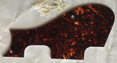 For Harmony H60 Meteor H74 Style Guitar Pickguard, 4 Ply Brown tortoise