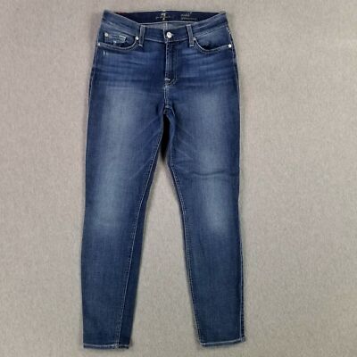 7 For All Mankind Size 29 Ankle Gwenevere Jeans Stretch Modern Current Cute