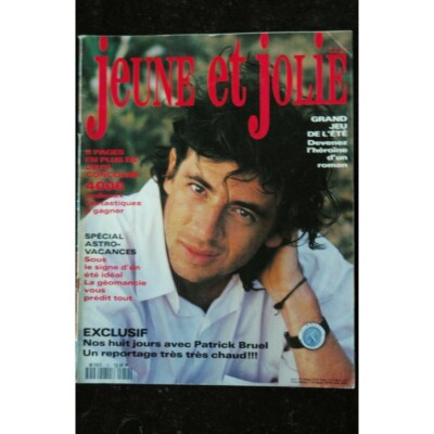 JEUNE JOLIE 50 HUIT JOURS AVEC PATRICK BRUEL 1990 08