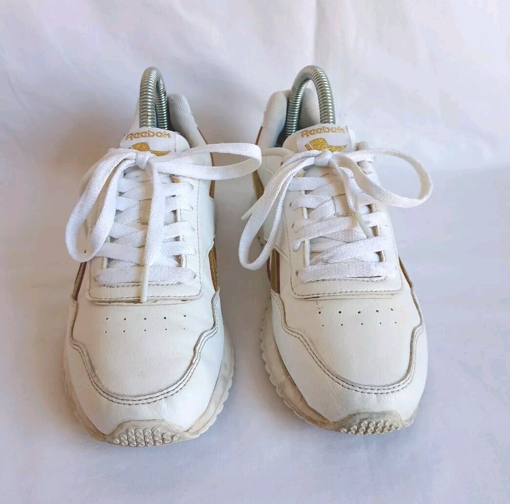 Style Womens Reebok White Classic Leather Trainers Women's Shoes