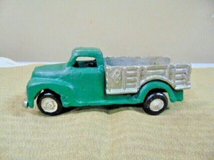 vintage cast iron truck