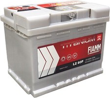 FIAMM Batteria Avviamento Auto L2 60P TITANIUM PRO 60Ah 540A +DX (242x175x190)