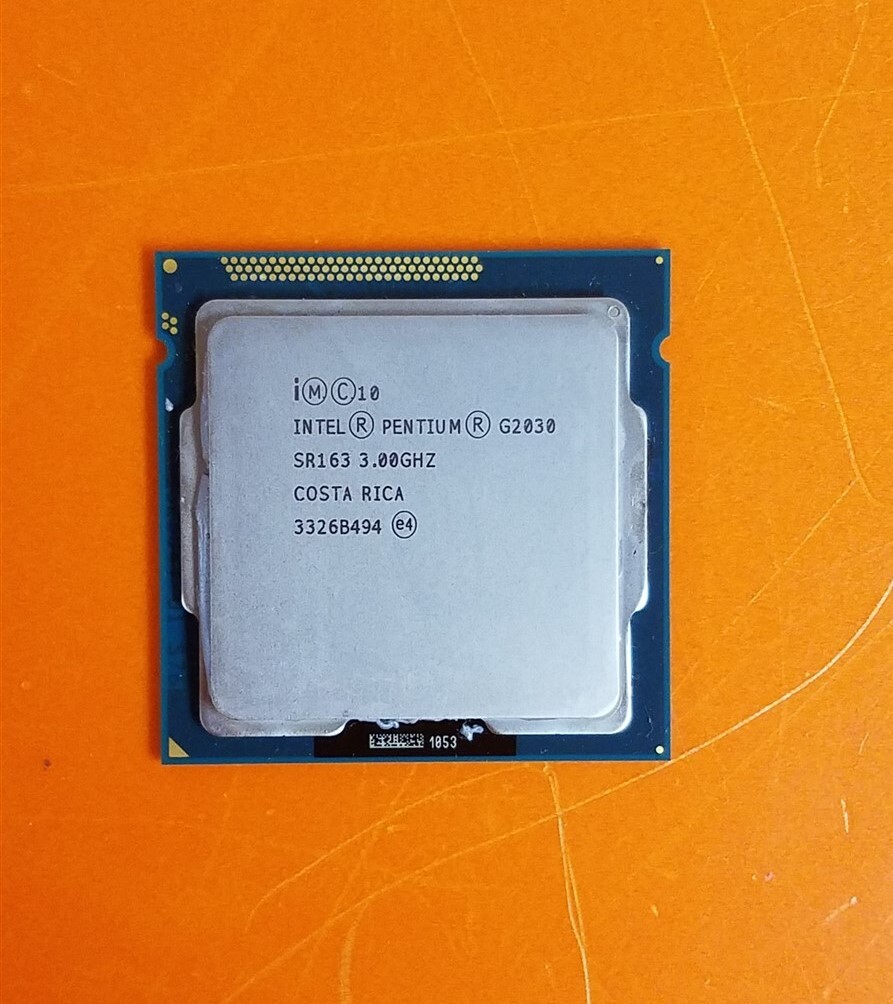 Computer Processors Intel Pentium G2030 Ghz CPU Processor Intel